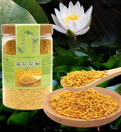 Natural pollen enhances immune function, and high-quality sacred lotus pollen and bee pollen-