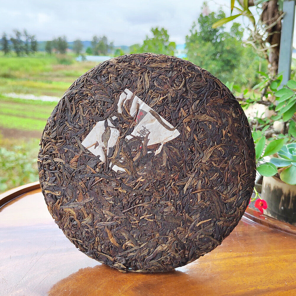 Unfermented Natural Puer Tea Gedeng Organic Puer Tea Cake 357g/12.59oz