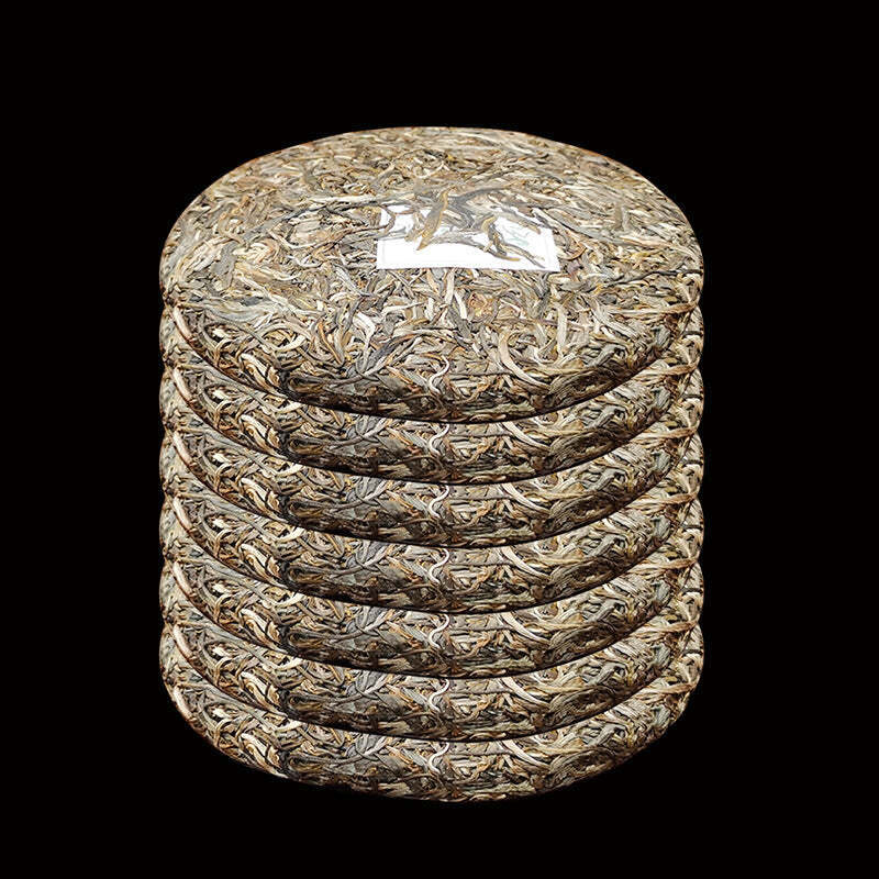 357g Yunnan Spring Pu'er Tea Laomane Puerh Raw Tea Cake Premium Aged Pu-erh Tea