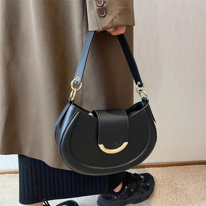 Women's New Saddle Bag Shoulder Bag Bag Autumn Winter Bag Handbag Purse