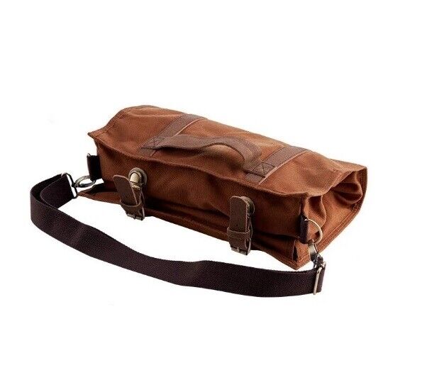 Bar Bartender Carrying Bag Canvas Tool Kit Cocktail Shakers Storage Bag 35x45cm