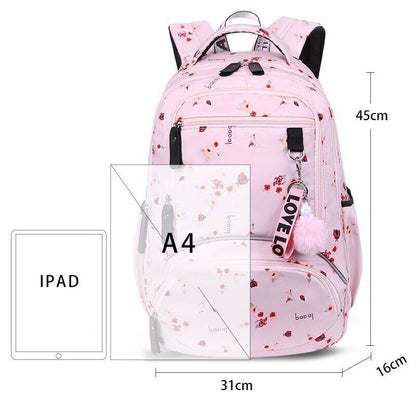 Schoolbag Student School Backpack Primary School Book Bags for Teenage