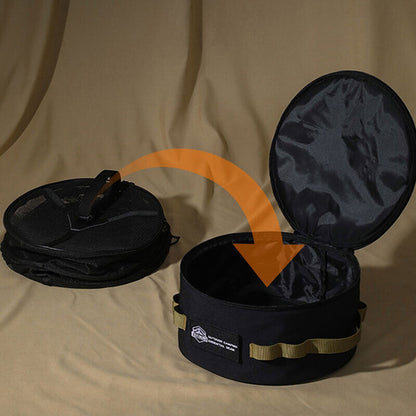 Waterproof Outdoor Camping Picnic Pot Cookware Storage Bag Hanging Bag w/ Handle