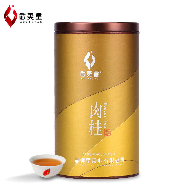 Fujian Wuyi Star New Rou Gui Rougui China Cinnamon Wu Yi Oolong Tea Yan Cha 105g