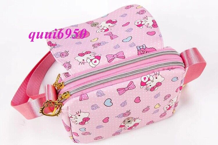 Girl Gift Kuromi My Melody Cinnamoroll Hello Kitty Crossbody Shoulder Bag Zipper