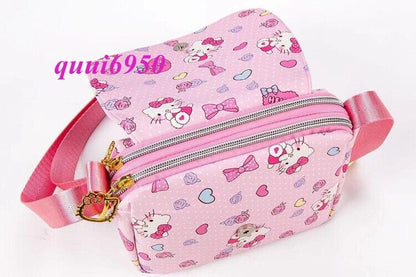 Girl Gift Kuromi My Melody Cinnamoroll Hello Kitty Crossbody Shoulder Bag Zipper