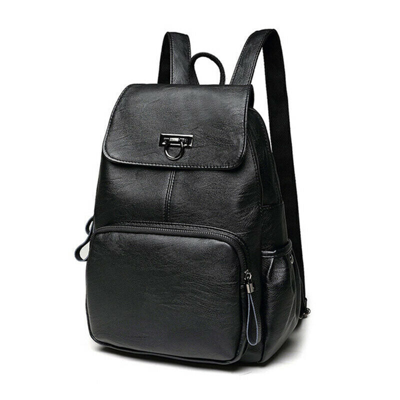Women Rucksack Backpack Handbag Ladies Girls Pu Leather Satchel Shoulder Bag