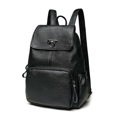 Women Rucksack Backpack Handbag Ladies Girls Pu Leather Satchel Shoulder Bag