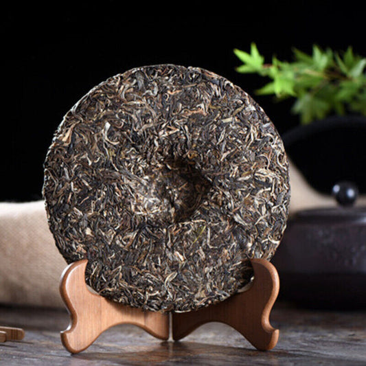 Old Banzhang Pu'er Green Tea Old Tree Tea 357g High Quality Puerh Tea Cake-