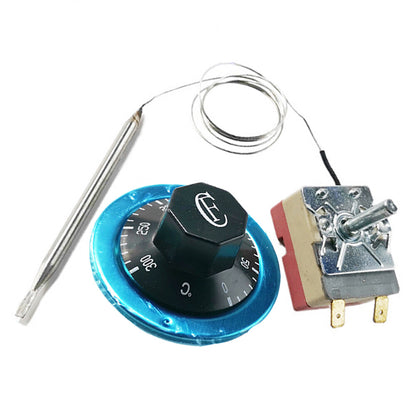 AC 220V 16A 30-110/50-300 Oven Temperature Switch Thermostat Dial Celsius New -