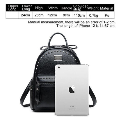 Backpack Stylish High Quality Student School Bags Multifunction 24*28*12 CM 1 PC
