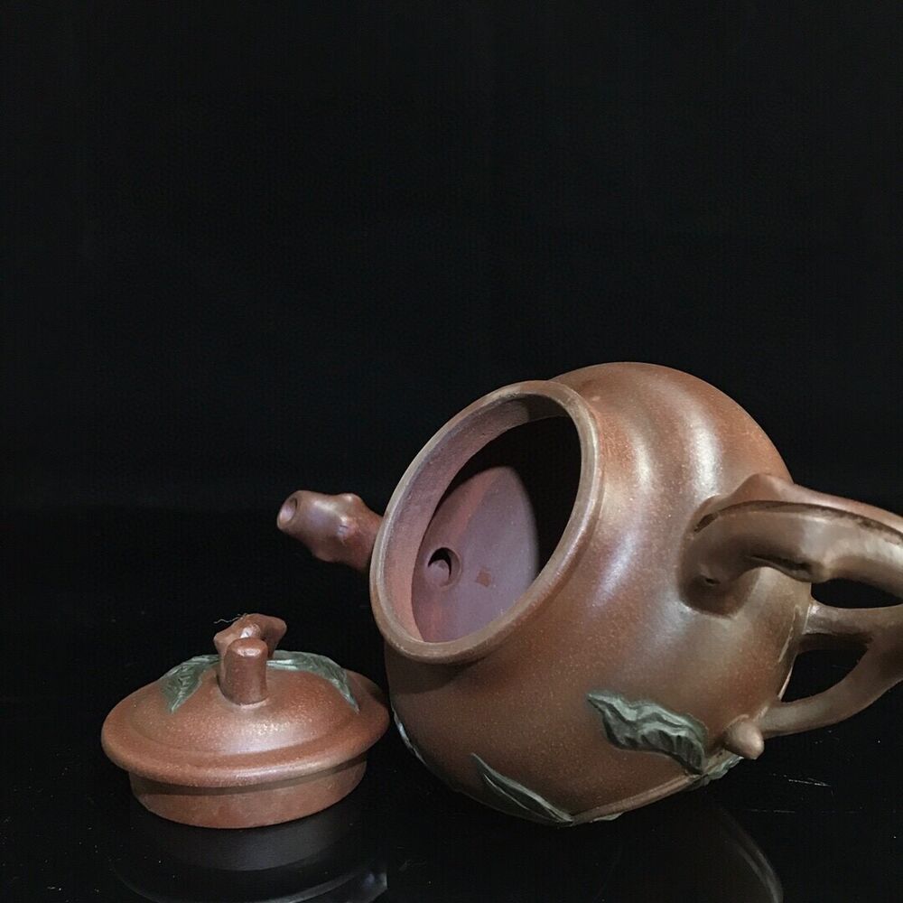 vintage chinese yixing purple clay teapot zisha ceremony teaware collection rare