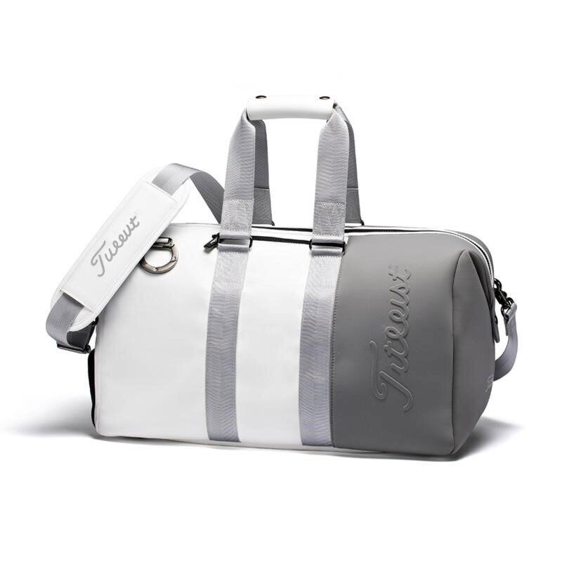 Golf Clothing Bag Men Women Shoulder Wear-Resistant PU Material Sports Handbag