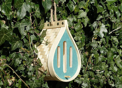 Wooden Butterfly House Dewdrop Nest for Bugs and Moths Garden Decoration Habitat