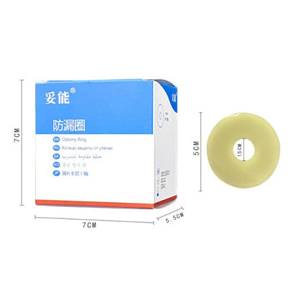 10Pcs Ostomy Bag Paste Ring Baseplates Stoma Leakproof Ring Prevent Protect Ski!