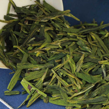 2023 Chinese Dragon Well Green Tea Loose leaf Longjing Lung Tea Ching 250g