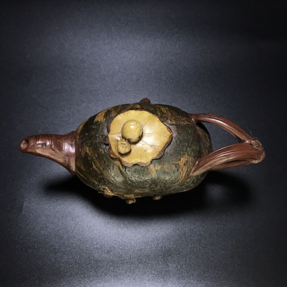 vintage chinese yixing purple clay teapot zisha ceremony teaware collection rare