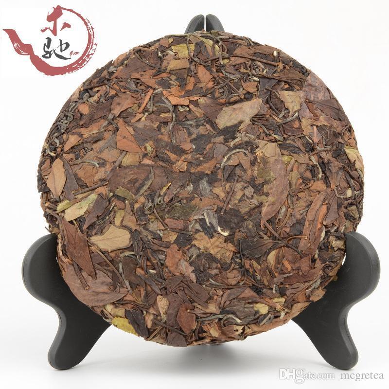 Fuding White Shoumei LaoBaiCha Wild Old White Tea Cake Natural Health Care 300g