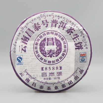 2007 China Yunnan Chang Tai Tea Group 8588 Sheng Puer Green Pu Er Tea Raw 357g