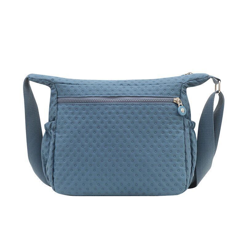 Ladies Shoulder Bags Women Nylon Handbag Zipper Purses Messenger Crossbody Bag