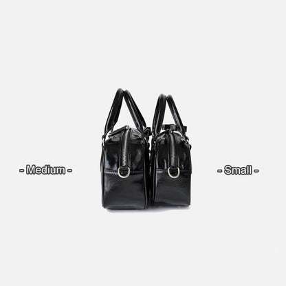 S/M Real Leather Tote Purse Clutch Handbag Fashion Boston Shoulder Bag Crossbody