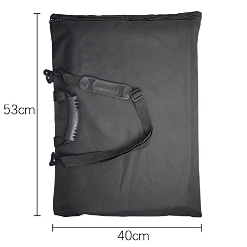 A3 Art Portfolio Case Bag Artist 20.9x15.7in, Black
