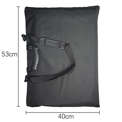 A3 Art Portfolio Case Bag Artist 20.9x15.7in, Black
