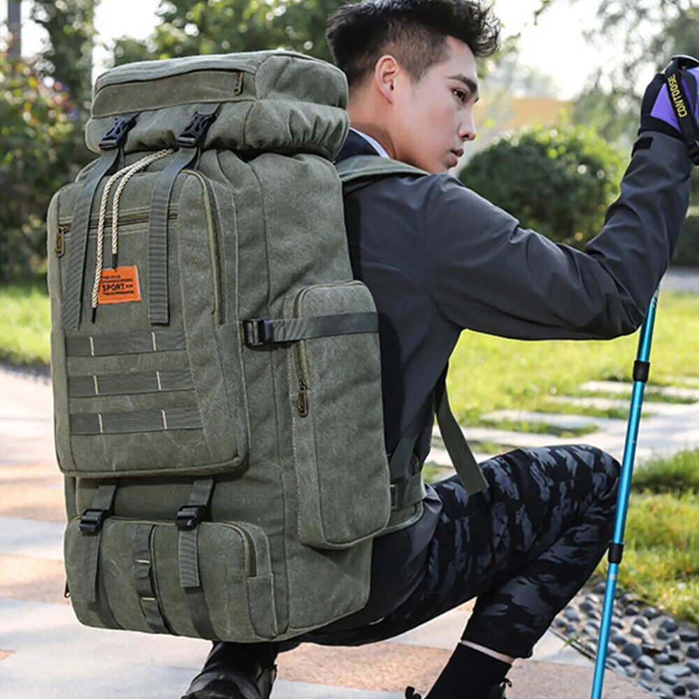 80L Sport Travel Bag 600D Oxford Backpack Tactical Backpack for Outdoor