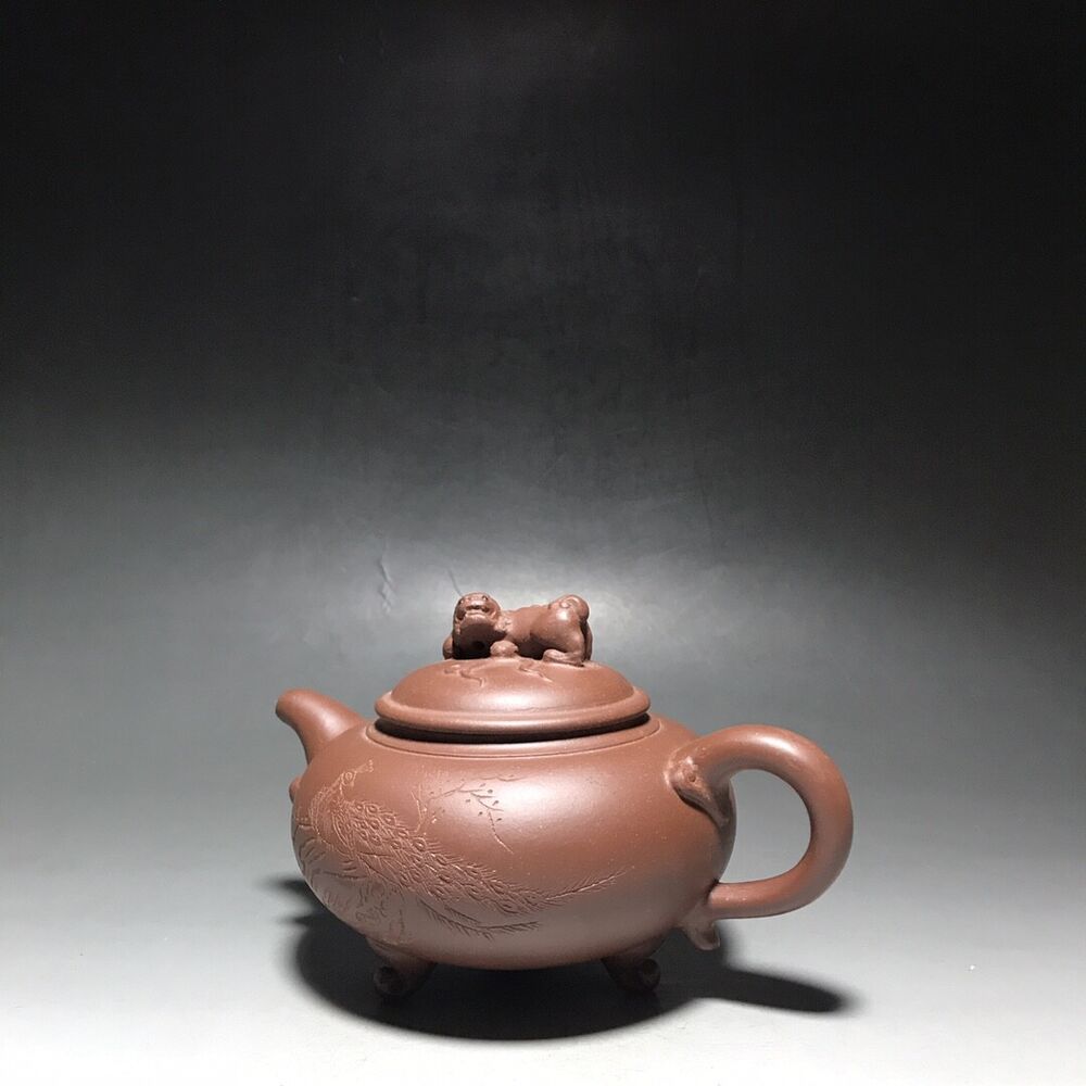 vintage chinese yixing purple clay teapot zisha ceremony teaware collection rare