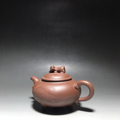 vintage chinese yixing purple clay teapot zisha ceremony teaware collection rare