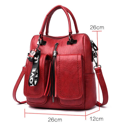 3-in-1 Women Backpacks Shoulder Bags Back Pack Ladies Travel Bag For Girls