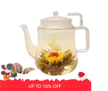 Artistic Tea Jasmine Globe Amaranth Marigold Blossom Tea Flower Tea Ball 20pcs