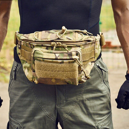 Men Waist Pack Tactical Sport Army Bag Hunting Camping Travel Belt Pack