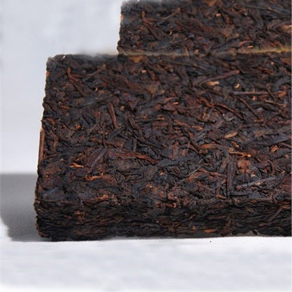 250g Yunnan Aged Pu'er Black Tea 7581 Puer Tea Brick Special Offer Healthy Drink