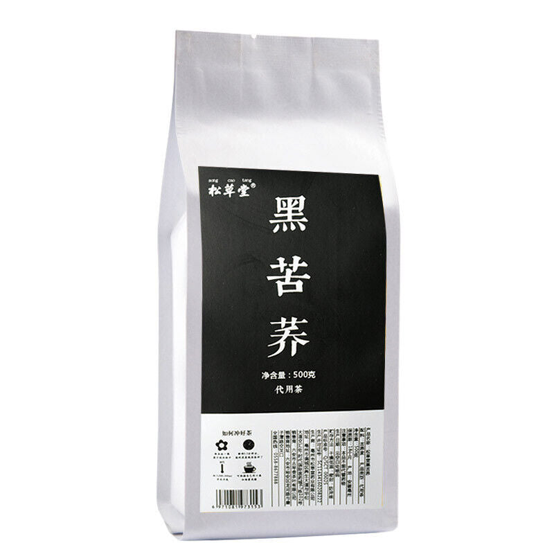 500g Daliang Mountain Black Tartary Buckwheat Tea Organic Herbal Tea Health Care