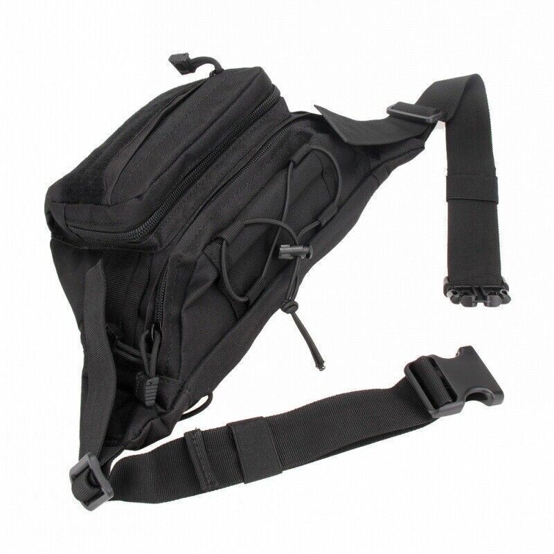 Tactical Men Waist Pack Nylon Hiking Pocket Pouch Outdoor Sport Army Belt Bag