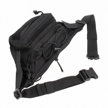Tactical Men Waist Pack Nylon Hiking Pocket Pouch Outdoor Sport Army Belt Bag