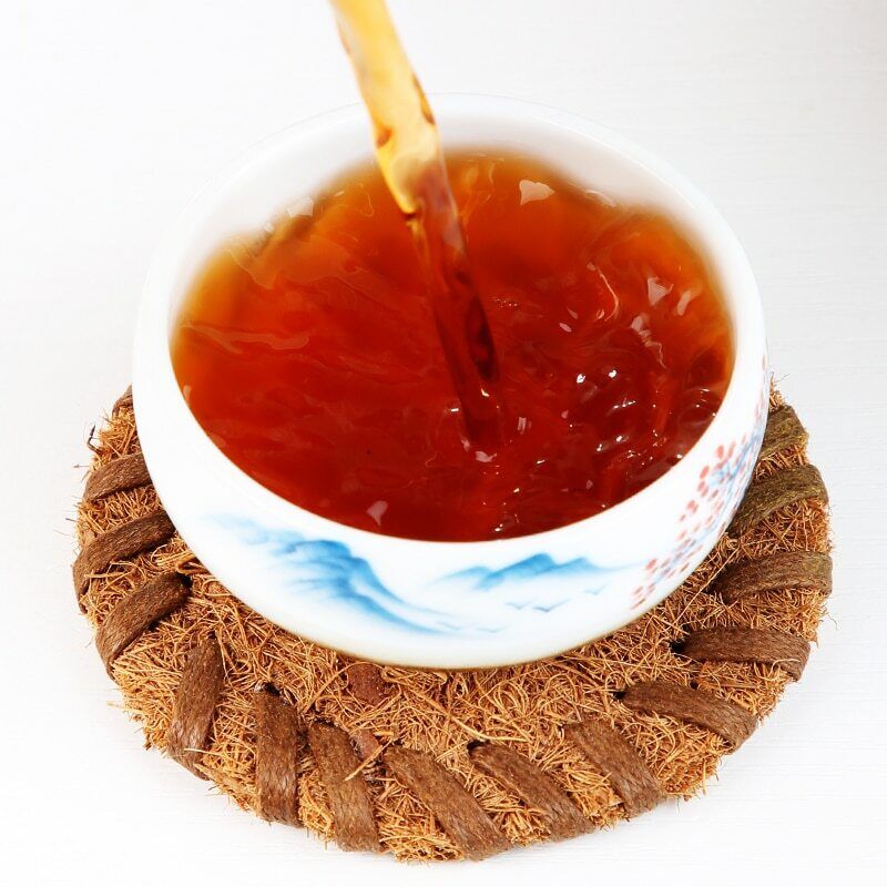 2014 Yr Gu Yi Pu-erh Tea GUYI Imperial Black Shu Ripe Puer Pu'er Gongting 357g