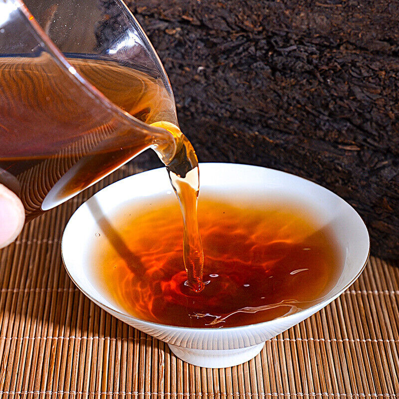 Handmade Mature Black Pu'er Tea Healthy 250g Boiled High Quality-