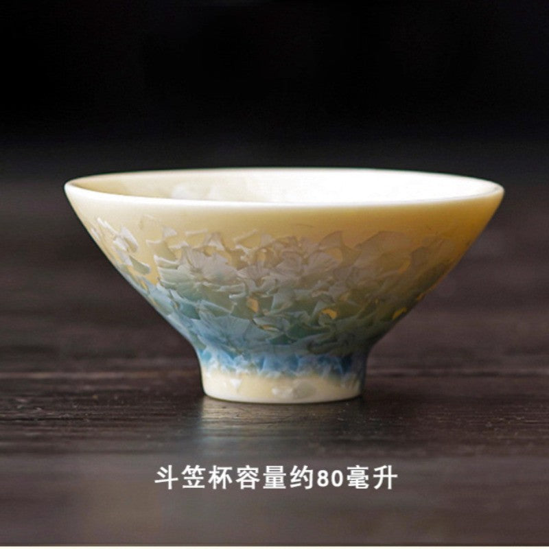 80ml Chinese Retro Ceramics Master's Cup Tea Tasting Cup Kungfu Tea Cup