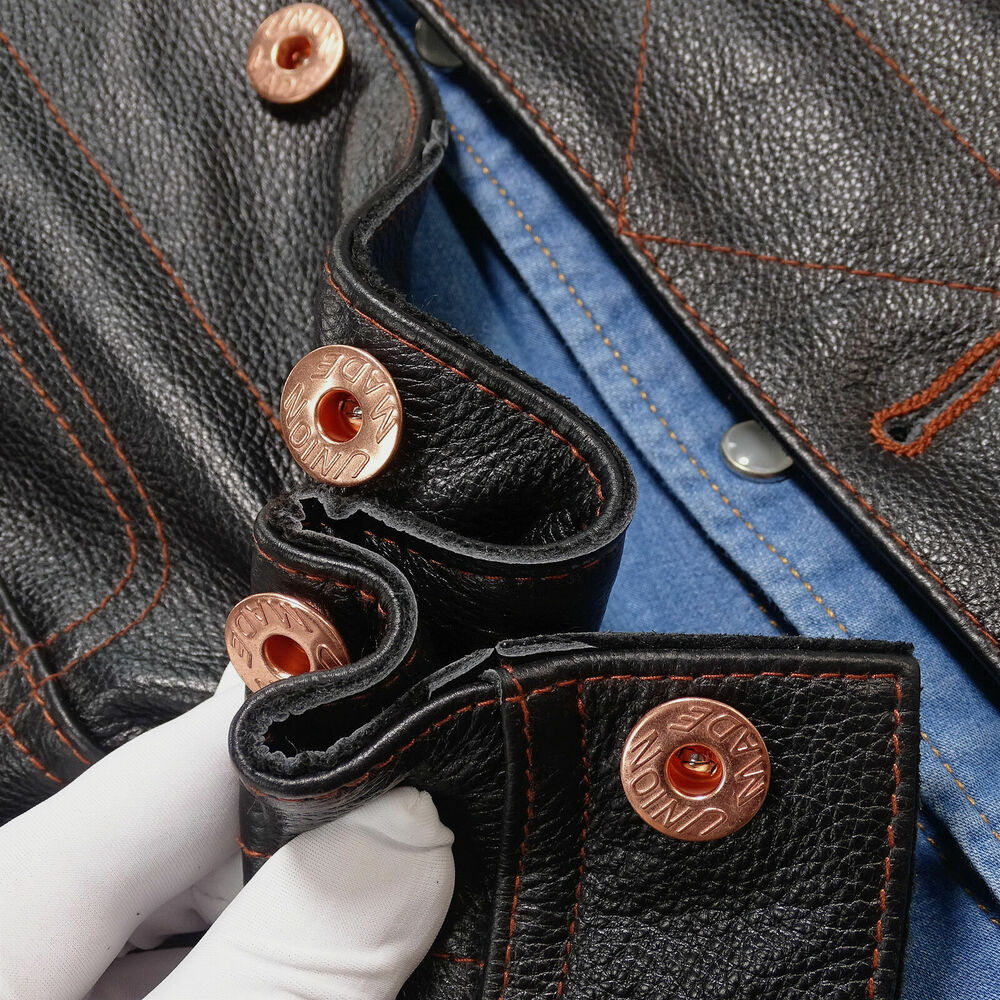Men's Vintage Style Motorcycle Leather Jacket Single-Breasted S-5XL Leisure Coat
