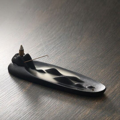 Mountain Incense Waterfall Burner Backflow Ceramic Incense Holder
