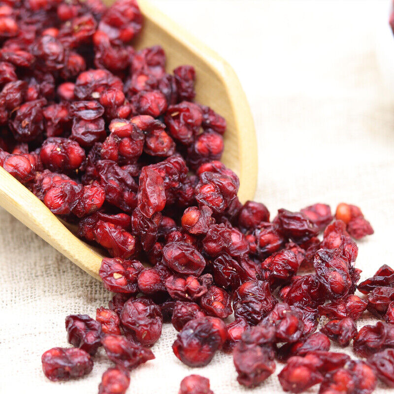 500g Organic Wild Schisandra Chinensis Wu Wei Zi Five Flavor Berry Herbs Wuweizi