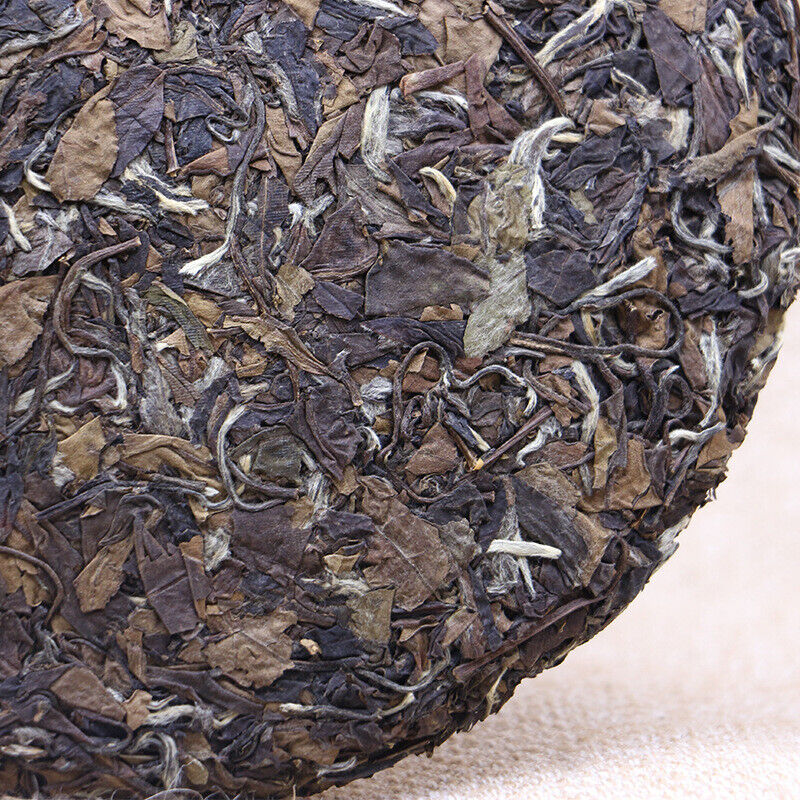 Premium Fuding White Tea Shoumei Date Fragrant White Tea Cake Chinese Tea 12.3oz