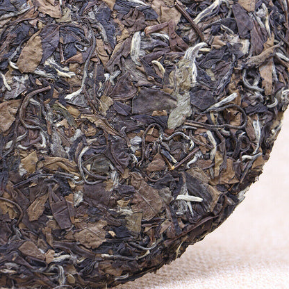 Premium Fuding White Tea Shoumei Date Fragrant White Tea Cake Chinese Tea 12.3oz