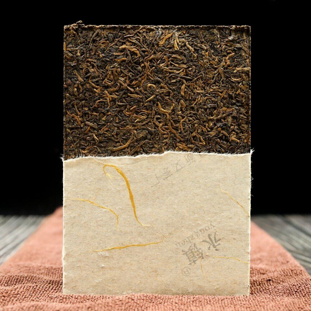 250g "Palace Puer Tea Brick" 2019/2021 Yongzhen Shu Puer Ripe Puerh Tea