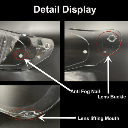 Helmet Visor Face Shield Helmets Len for Ls2 Ff320 Ff353 Ff328 Ff800