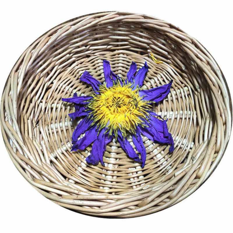 Flower Herbal Tea Nymphaea Caerulea Savigny 100g Dried Loose Blue Lotus-
