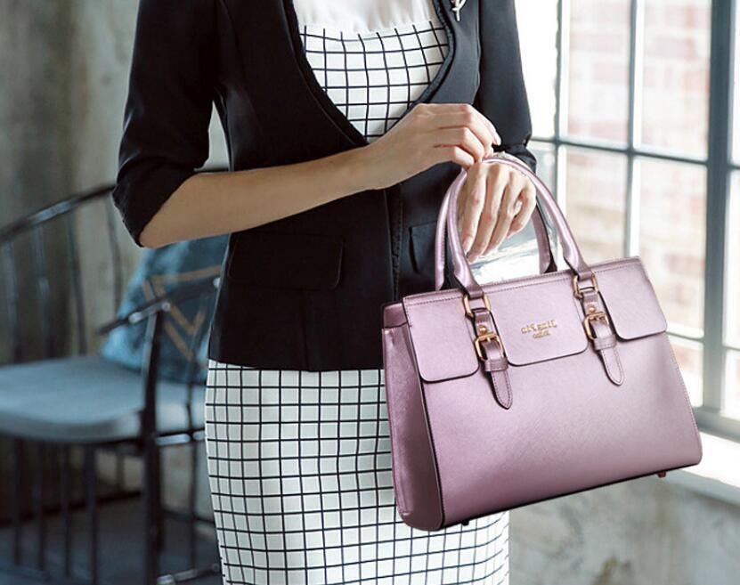Shoulder Bag Set Five-Piece Casual Plainl Bag Portable Crossbody Bag