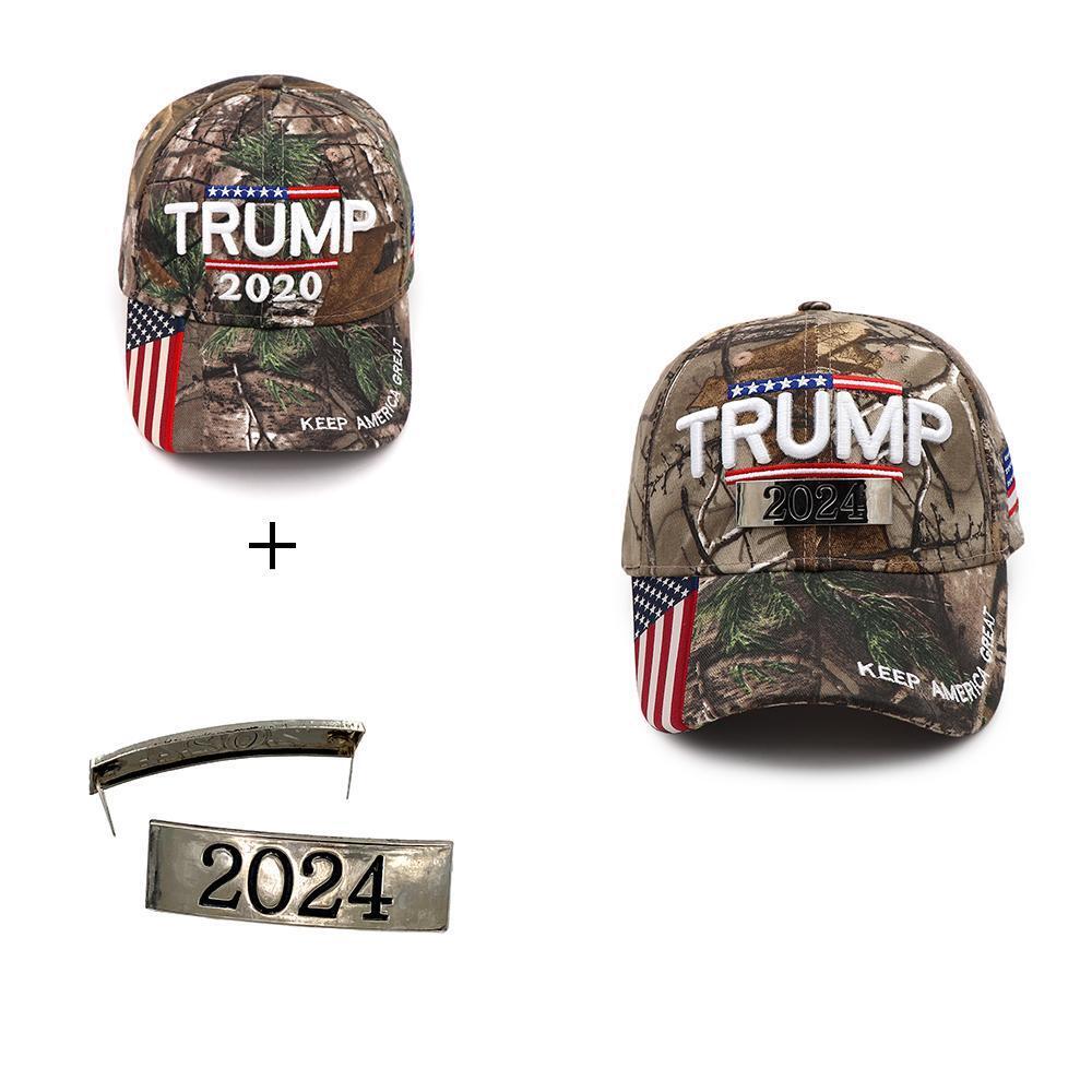 Donald Trump 2024 Cap Camouflage Usa Flag Baseball Caps Keep America Great 3d